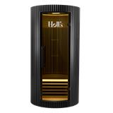Sauna Infrarouge Round 1 places black color