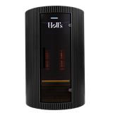 Sauna Infrarouge Round 2 places black color